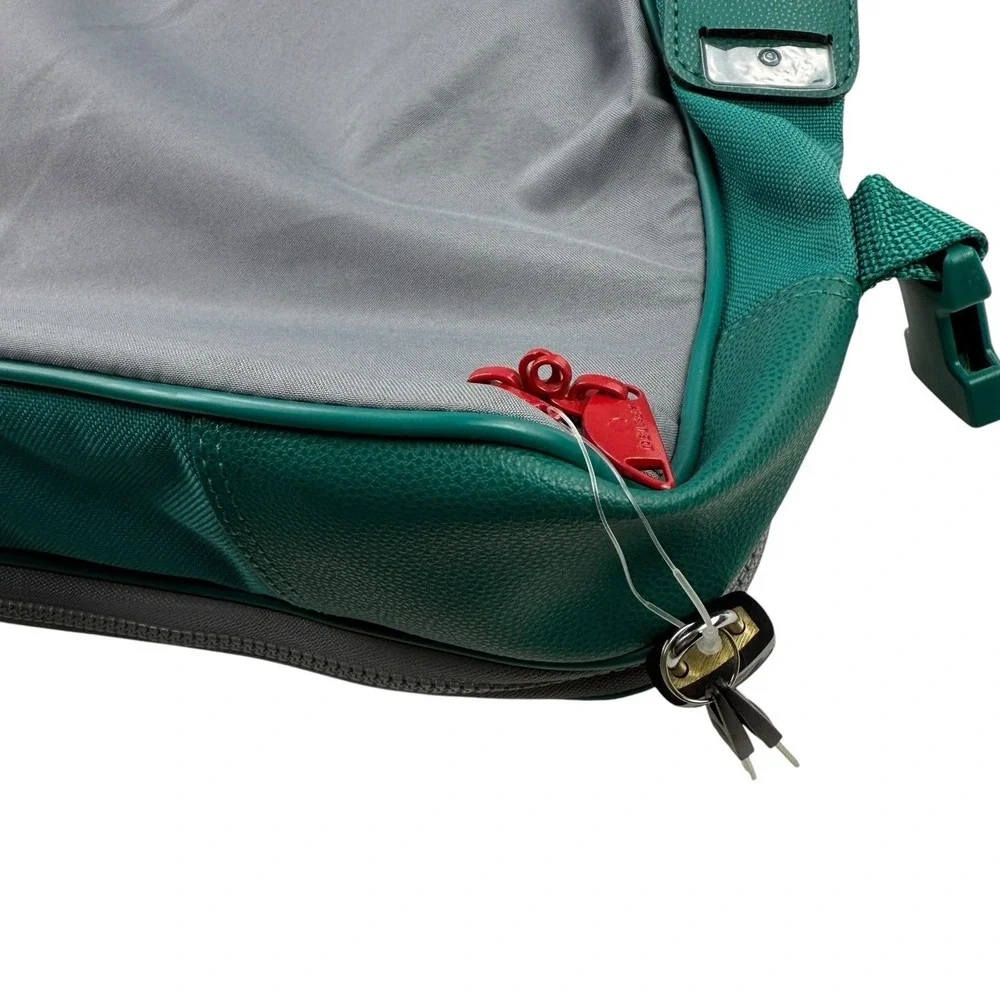 Magellan x Delsey Emerald Green Locking Travel Garment Bag NWT 23